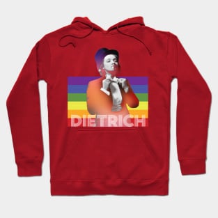 Rainbow Marlene Dietrich Hoodie